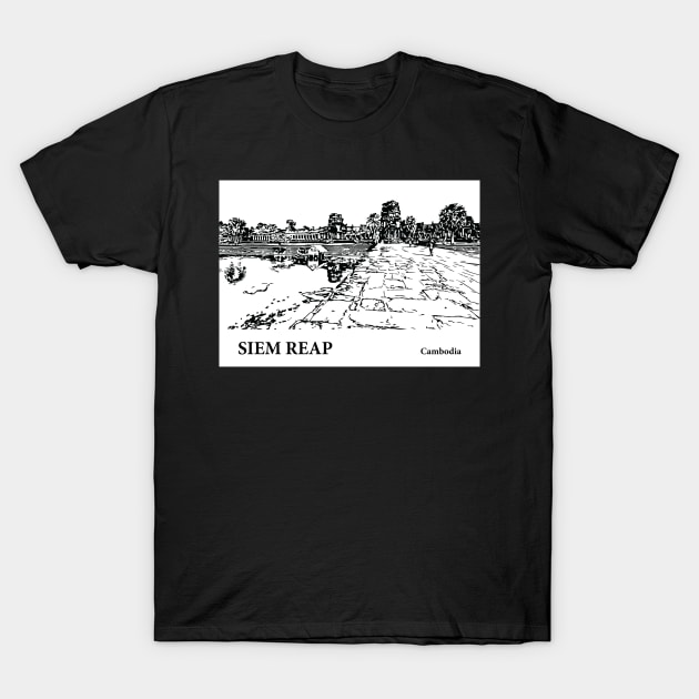 Siem Reap - Cambodia T-Shirt by Lakeric